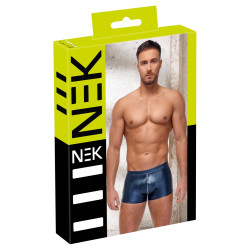 NEK Boxer avec zip Andio Bleu métallisé